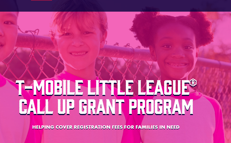 Little League Call up Grant Program 